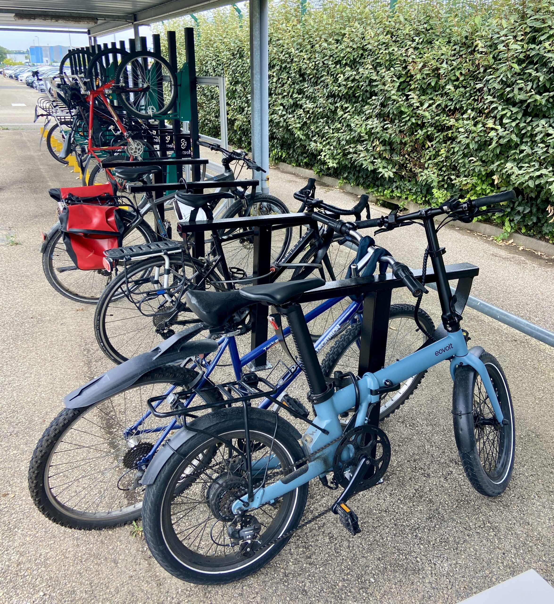 SANOFI PASTEUR – Réhabilitation d’un parking vélos existant